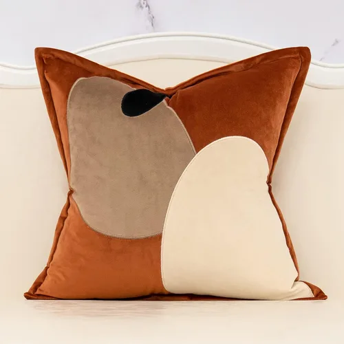 Vista 13 de Yangest Funda de Almohada Decorativa de Terciopelo Negro con Rayas Patchwork, Funda de Cojín Moderna de 18x18 Pulgadas para Sofá, Sillón