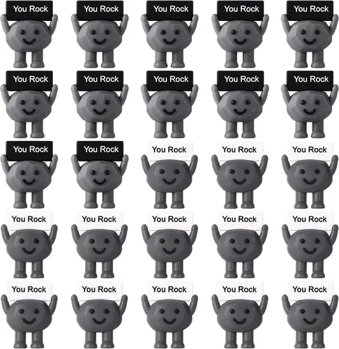 Vista 28 de Gejoy 25 piezas de mini figuras de pato, coloridos regalos motivacionales positivos, decoraciones inspiradoras de animales para graduación