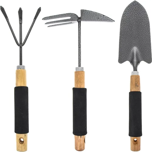 Vista 8 de 1 par de guantes de jardinería unisex para excavar en el jardín, macetas de flores, ajuste universal