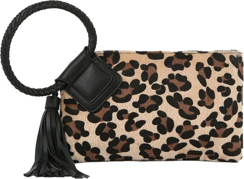 Vista 54 de Monedero de mano para mujer, cartera de noche con correa de mano, informal, formal, de cuero vegano, Metro Muse