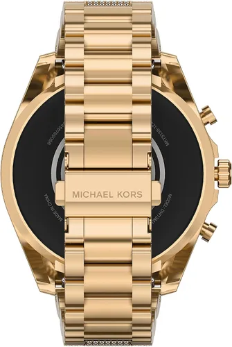 Vista 4 de Michael Kors - Reloj inteligente con pantalla táctil Gen 6 con altavoz, frecuencia cardíaca, oxígeno en la sangre, GPS, pagos sin contacto