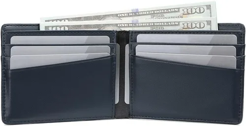 Vista 108 de Lanyani Carteras RFID Bifold Simple