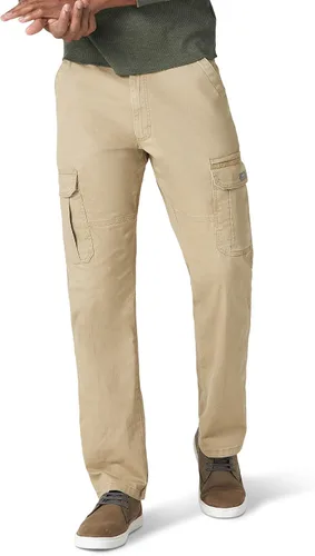 Vista 8 de Wrangler Authentics Mens Relaxed Fit Stretch Cargo Pant