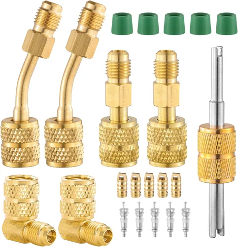 Vista 7 de Adaptadores R410A para Mini Split System 1/4" Macho a 5/16" Hembra