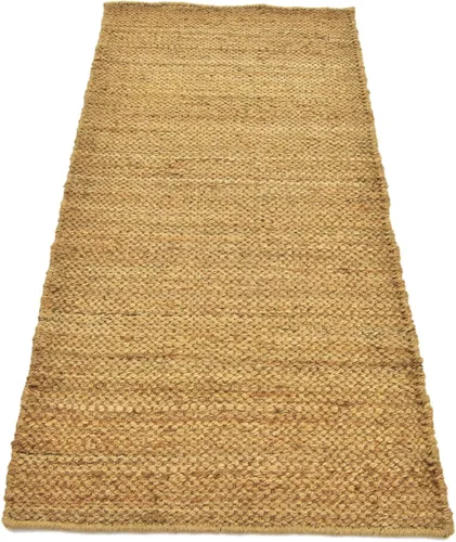 Vista 6 de Unique Loom Chunky Jute Collection - Alfombra de área - Amanda (2' 7" x 6' 1", color natural)