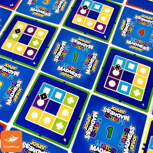 Vista 5 de FoxMind Juegos: Match Madness Junior, un juego de rompecabezas a juego de patrones, haz el partido en un flash, desarrolla reconocimiento visual