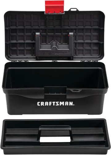 Vista 4 de CRAFTSMAN Caja de Herramientas, con Cerradura, 13 in., Rojo/Negro (CMST13004)