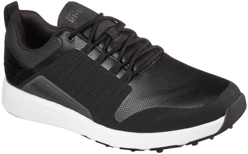 Vista 2 de Skechers Tenis de golf Elite 4 Victory sin picos para hombre Negro/Blanco Victoria