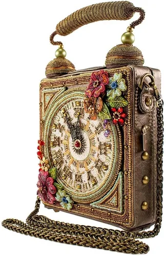 Vista 5 de Mary Frances Time of Your Life - Bolso de mano con cuentas y asa superior, multicolor