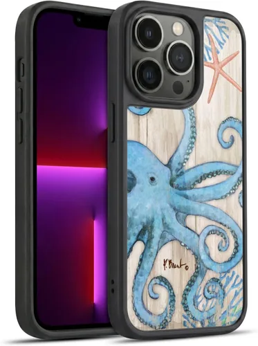 Vista 61 de Head Case Designs Officially Licensed Paul Brent Agate Mermaid Coastal Gel Armor Case [Military Grade Drop Protection] Compatible with Apple iPhone
