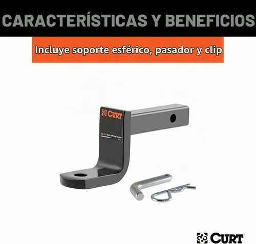 Vista 7 de Enganche de remolque clase 2 con montaje de bola, receptor de 1-1/4 pulgadas para determinado Pontiac Vibe, Toyota Matrix