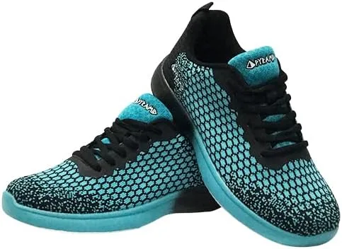 Vista 4 de Pyramid Path Lite - Zapatos de boliche de malla sin costuras para mujer