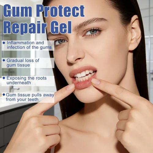 Vista 5 de 3PCS Gum Protect Dental Gel, solución profesional para la salud de las encías