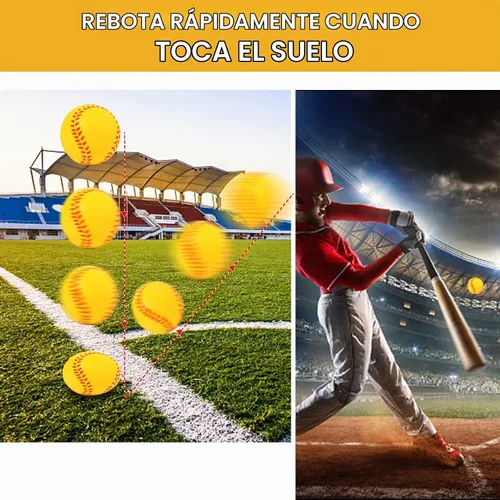 Vista 6 de Paquete de 20 mini pelotas de béisbol de espuma de 1.6 pulgadas, perfectas para practicar bateo y lanzar, mejorar tu precisión de bateo