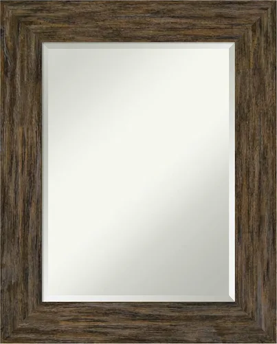 Vista 9 de Amanti Art Bathroom Mirror for Over Sink, Vanity Mirror, Wood Frame, Hangs Horizonally and Vertically, Bathroom Wall Decor, Beveled Edge