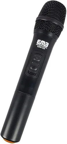 Vista 6 de EMB Pro EBM10W sistema de micrófono VHF portable, inalámbrico, dual, profesional