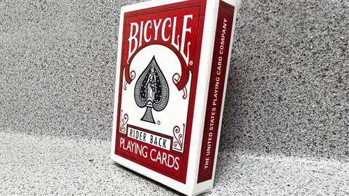 Vista 5 de Murphy's Magic Supplies, Inc. Bicicleta 2 Cara Roja (Mirror Deck Misma en ambos lados) Jugar a la carta