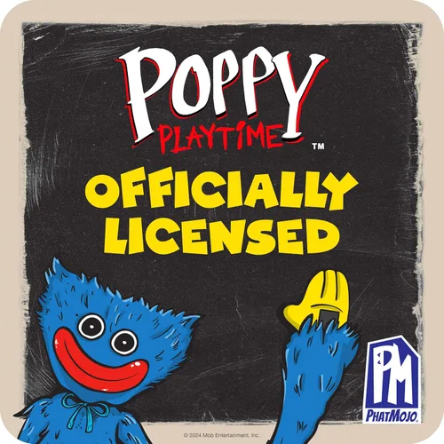 Vista 6 de Poppy Playtime - Peluche Scary Huggy Wuggy (felpa mediana de 14 pulgadas, serie 1) [Producto oficial]