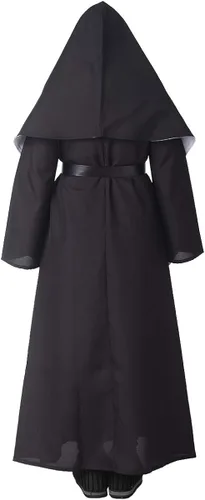 Vista 5 de BPURB Disfraz de monja para mujeres y niñas, disfraz de monja de lujo, traje de fiesta de Halloween