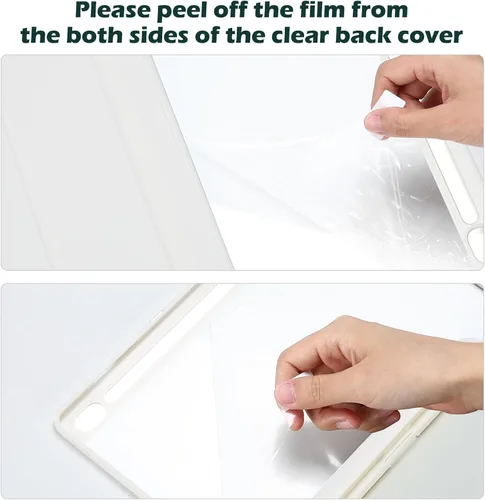 Vista 2 de ProCase Funda protectora para Galaxy Tab S10 FE 2025 / S9 FE 10.9 pulgadas / Tab S9 11 pulgadas 2023, cubierta inteligente de soporte delgado