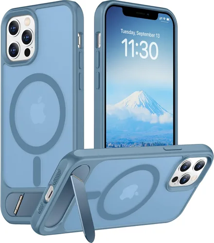 Vista 71 de Funda para iPhone 11 con compatibilidad magnética, [Soporte invisible incorporado][Compatible con MagSafe]