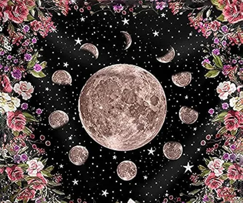 Vista 9 de FILASLFT Kits de Arte de Diamante para Adultos Mariposa Luna, Kit de Pintura de Diamantes de Mariposa para Principiantes, Flor de Seta Lunar Punto
