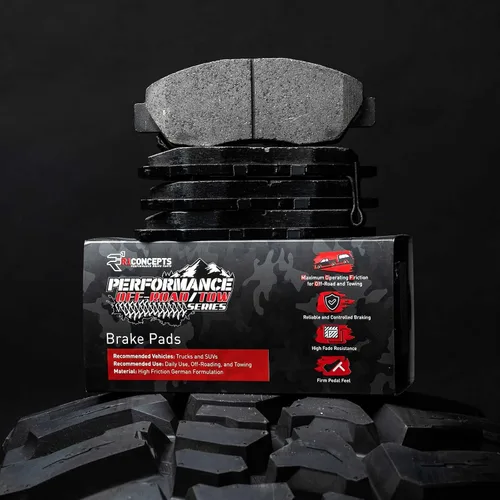 Vista 2 de R1 Concepts Concepts Performance 2400-1399-01 kit de pastillas de freno y remolque todoterreno