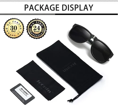 Vista 6 de Joopin Sunglasses for Men Women Fashion Unisex Polarized UV Protection Sun Glasses Retro Mens Driving Square Shades