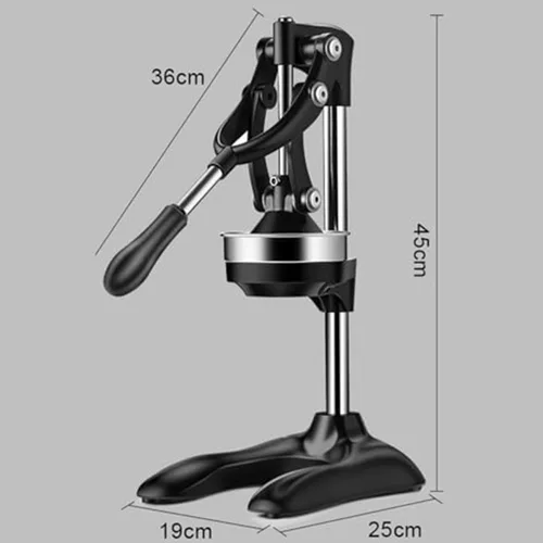 Vista 8 de Exprimidor de hierro fundido actualizado 2026, exprimidor manual de cítricos de cocina, exprimidor de lima grande de acero inoxidable, exprimidor