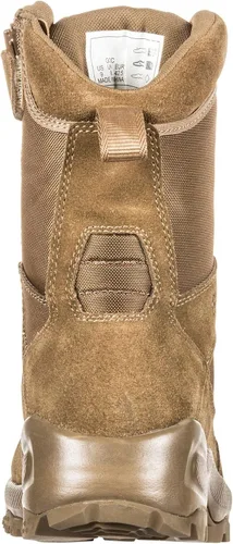 Vista 8 de 5.11 ATAC 2.0 - Botas militares tácticas con cremallera lateral de 6 pulgadas, color negro, estilo 12394