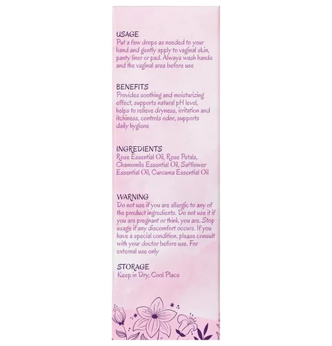 Vista 10 de Fivona Yoni Oil Natural pH equilibrado para el cuidado femenino calmante - Mezcla de aceites esenciales - Mezcla de aceites hidratantes para control