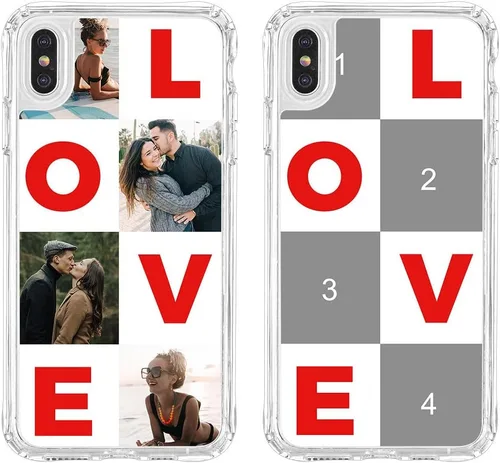 Vista 218 de Funda de teléfono personalizada para Apple iPhone 8 Plus iPhone 7 Plus, personalizada con foto, imagen, texto, imagen, diseño de imagen