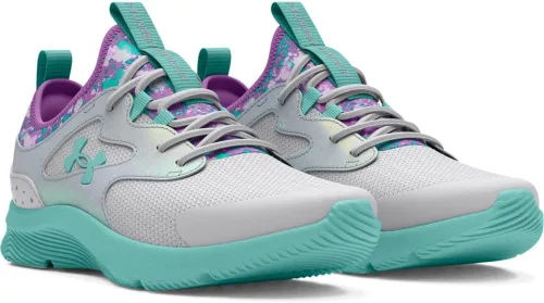Vista 2 de Under Armour Tenis de correr unisex para niños preescolares Infinity 2.0 con cierre alternativo