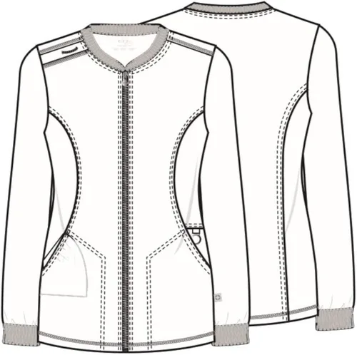 Vista 4 de Cherokee Infinity - Chaqueta de calentamiento con cremallera frontal