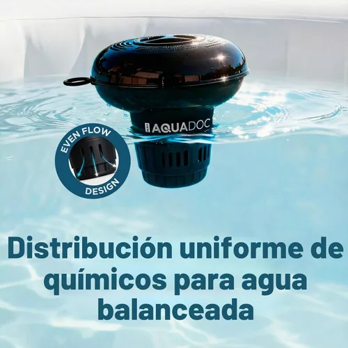 Vista 4 de MAV AquaDoc Tableta Flotador de Bromo y Cloro para Tabletas de 1,5