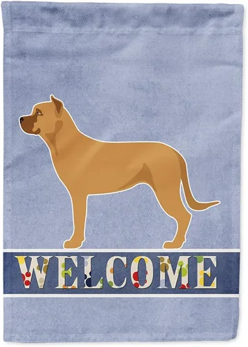 Vista 7 de Caroline's Treasures BB8334GF AIDI Bandera de jardín para perro de montaña del Atlas, bandera de buzón azul, bandera decorativa para patio exterior