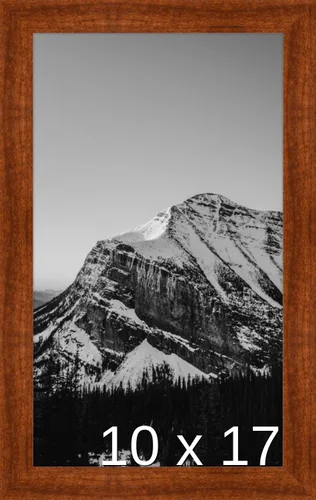 Vista 242 de Frame It Easy Marco de madera negra de 10 x 5 (Derby)