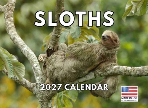 Vista 29 de Calendario mensual de pared de alpaca 2025 Fabricado en Estados Unidos