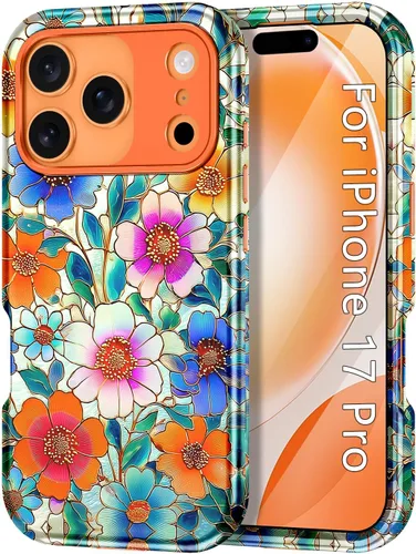 Vista 14 de CASEFIV Funda compatible con iPhone 11, patrón de mármol 3 en 1, resistente a prueba de golpes y caídas, cuerpo completo, policarbonato duro