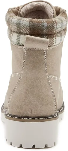 Vista 4 de COTTIMO Botas de invierno antideslizante con forro de piel para mujer