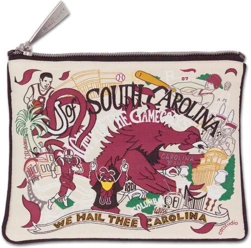 Vista 31 de Catstudio Bolsa con cremallera Parent South College, Arkansas Razorbacks