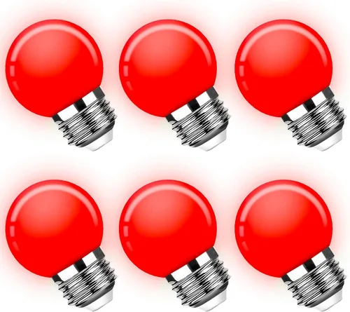 Vista 9 de Bombillas LED de bajo vatio, equivalente a 1 W, 15 W, blanco suave, 3000 K, esmerilado, pequeñas bombillas G40 para espejo de tocador, baño, porche