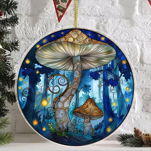Vista 8 de Adorno de atrapasoles de cristal con diseño de mal de ojo, decoraciones de Navidad, adornos de Navidad para árbol, ideas de regalo de vacaciones