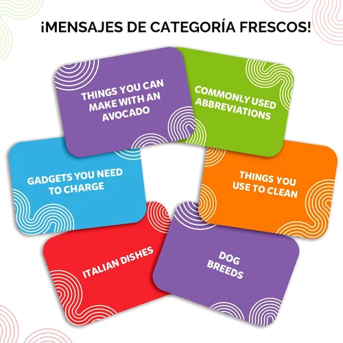Vista 6 de Skillmatics Juego de mesa y cartas: juego de primera a 5, categoría con un toque, perfecto para fiestas, familia, noche de juegos, pensamiento