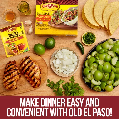 Vista 5 de Old El Paso Kit de cena Soft TacoBake, 8.4 oz.