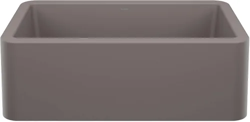 Vista 23 de Blanco 402311 Ikon Delantal de 27" Cuenco Individual - Antracita