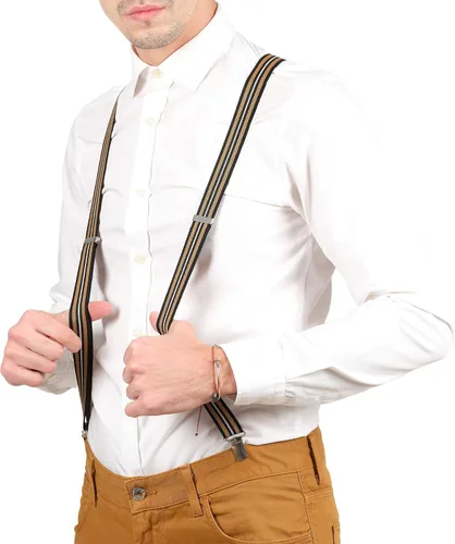 Vista 76 de Tirantes para hombre Tirantes elásticos con espalda en Y
