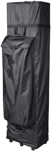 Vista 10 de Instahibit Bolsa enrollable universal con asas para toldo desplegable de 10 x 10 pulgadas, bolsa de transporte resistente para ruedas, 1680D