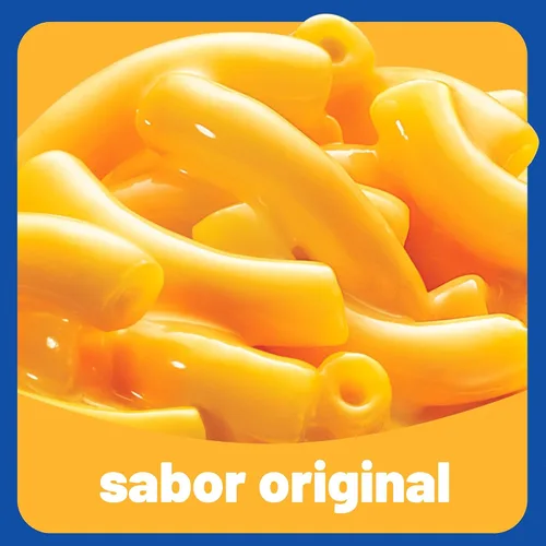 Vista 6 de Kraft Easy Mac Original Macarrones & Cheese Cena apta para microondas (6 paquetes)