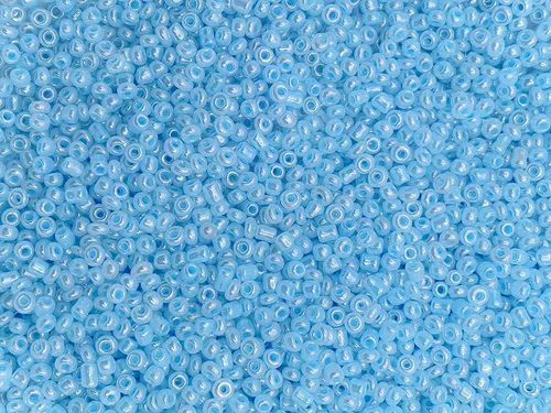 Vista 10 de Tamaño de las cuentas de semillas: 11/0 50 gr / 1.76 oz (ámbar plateado forrado)